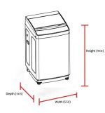 Dawlance Washing Machine Dwt 260 Es - Image 2