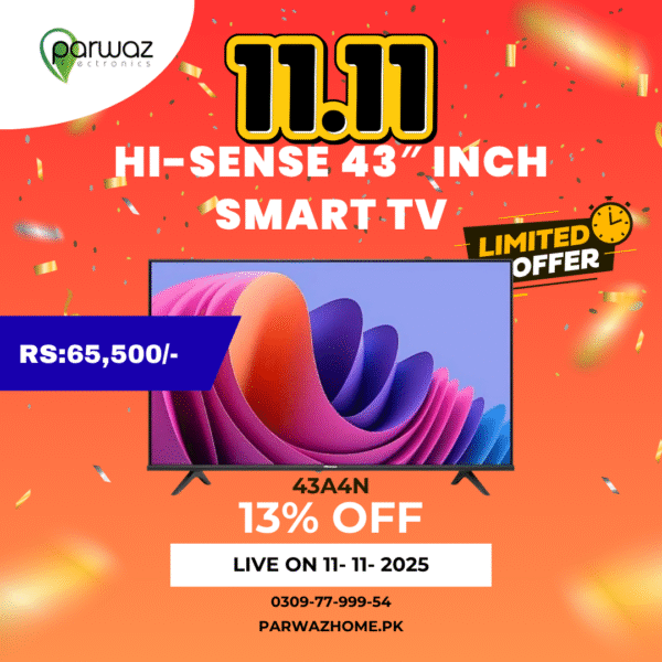 Hi-Sense 43" Inch A4n Smart Tv