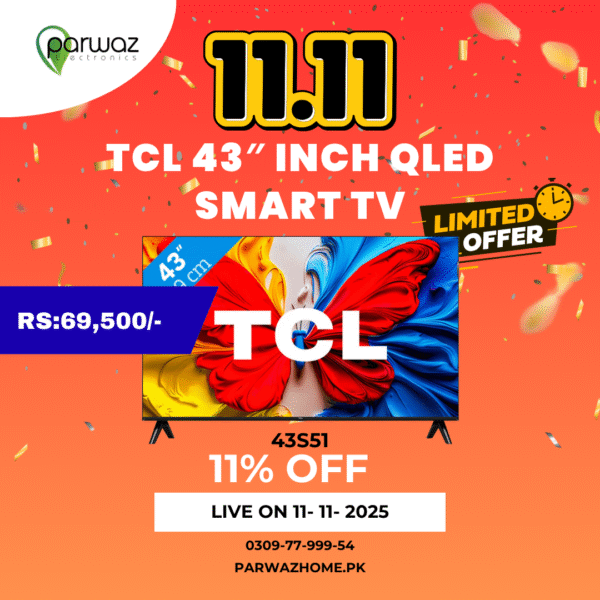 Tcl 43" Inch S51k Qled Smart Tv