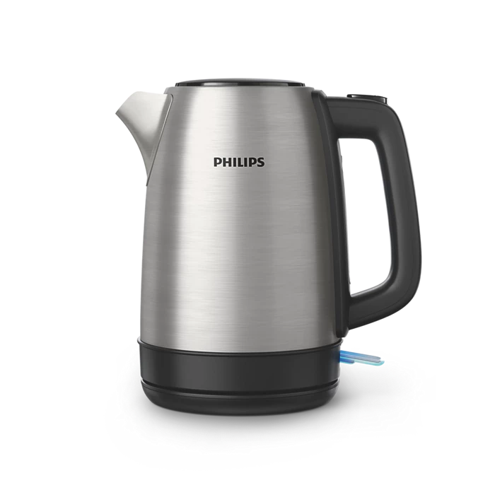 Philips Daily Collection Metal Kettle-Spring Lid, Light indicator HD9350/92