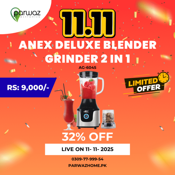 Anex AG-6045 Deluxe Blender Grinder