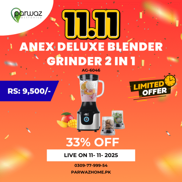 Anex AG-6046 Deluxe Blender Grinder