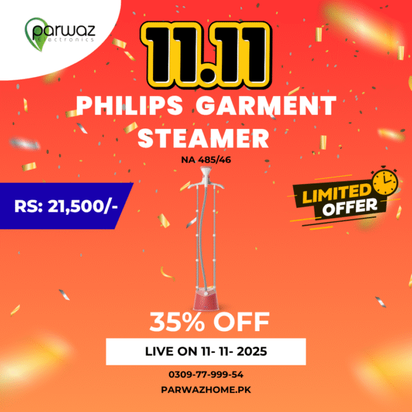 Philips Easy Touch Stand Steamer GC485/46  | Official Warranty